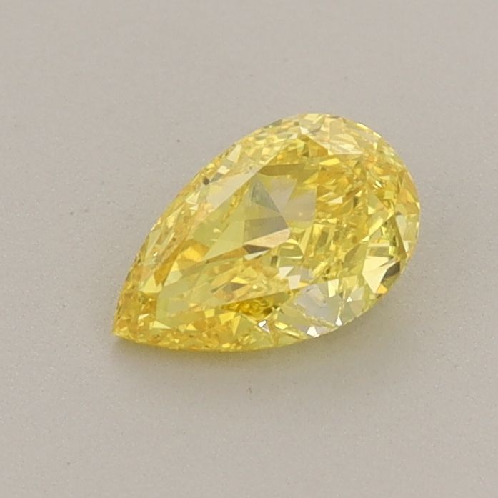 0.48 CT Fancy Vivid Yellow PEAR