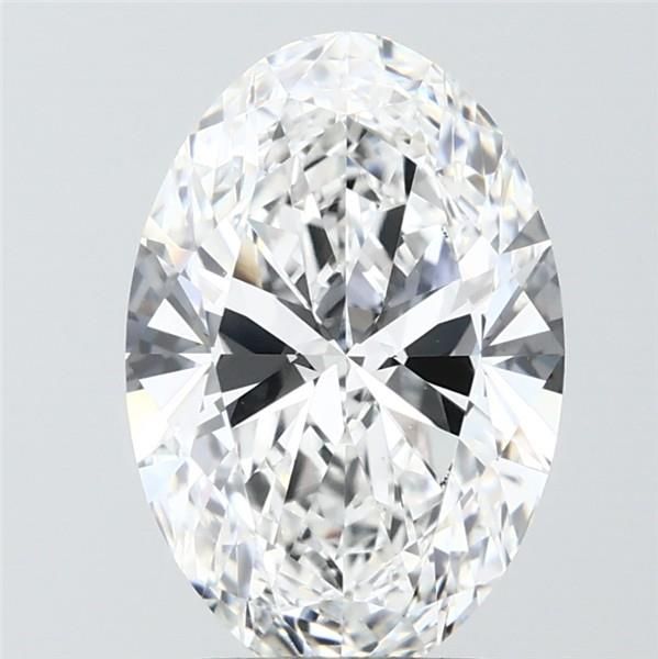 3.01 ct. oval Lab Grown Diamond front image