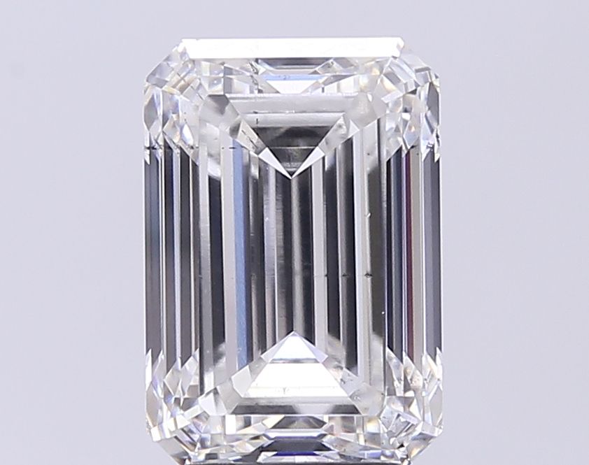 5.02 ct. emerald Lab Grown Diamond front image