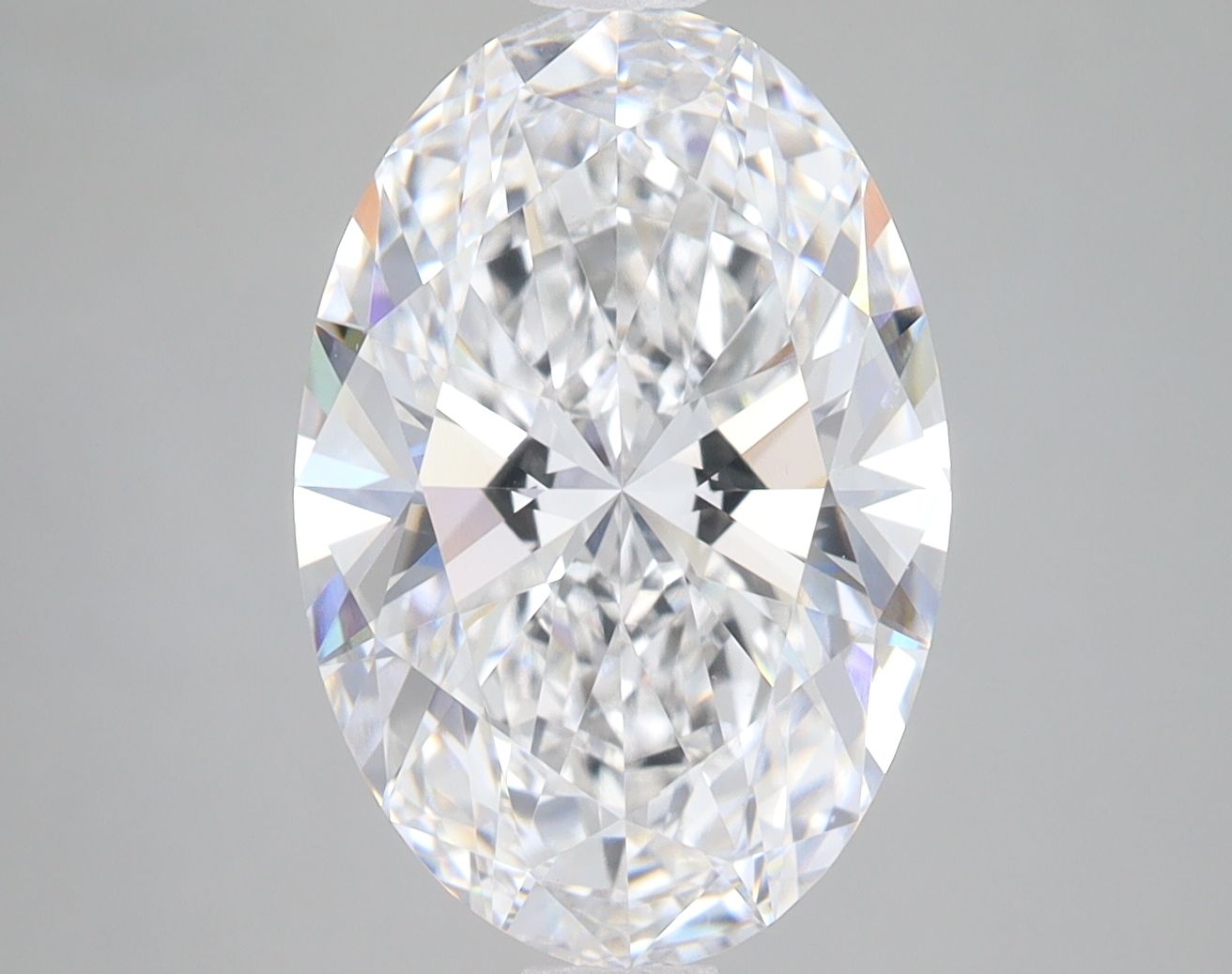 5.03 ct. oval Lab Grown Diamond front image