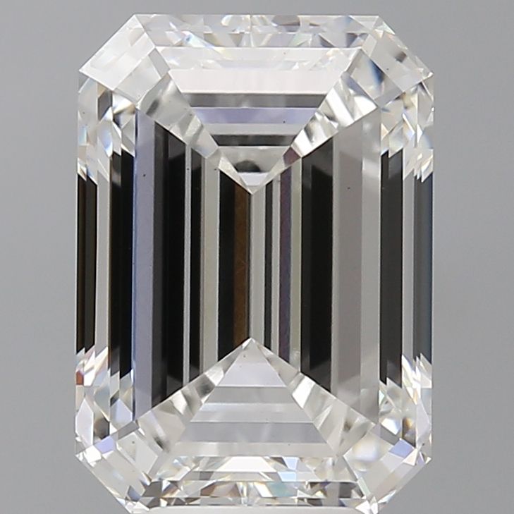 6.51 ct. emerald Lab Grown Diamond front image