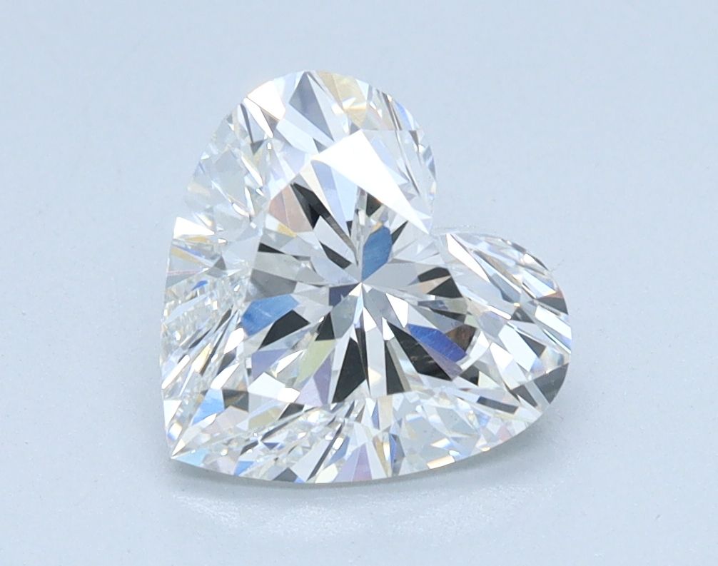 1.35 ct. heart Lab Grown Diamond front image