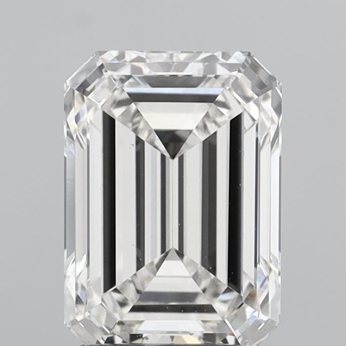 2.23 ct. emerald Lab Grown Diamond front image