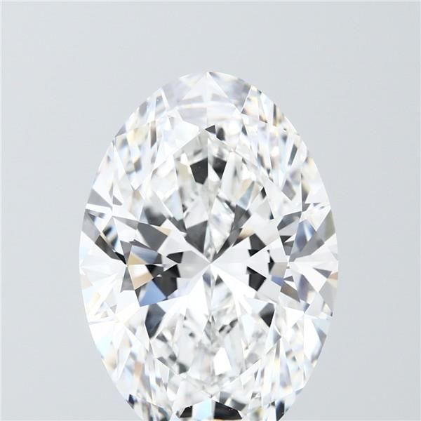 8.09 ct. oval Lab Grown Diamond front image