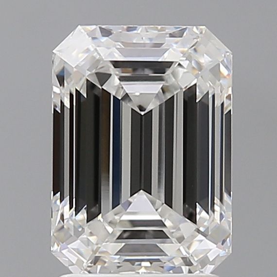 2.58 ct. emerald Lab Grown Diamond front image