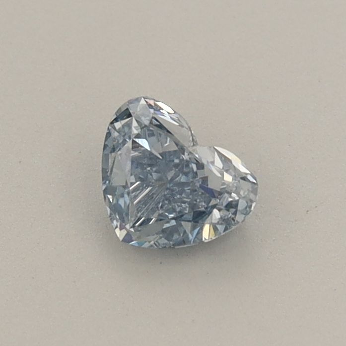 0.34 CT Fancy Intense Blue HEART