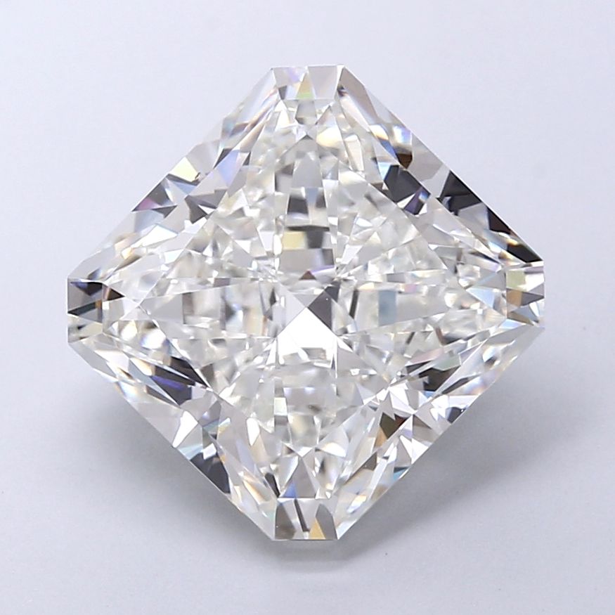 7.07 ct lab-grown Square radiant Diamond