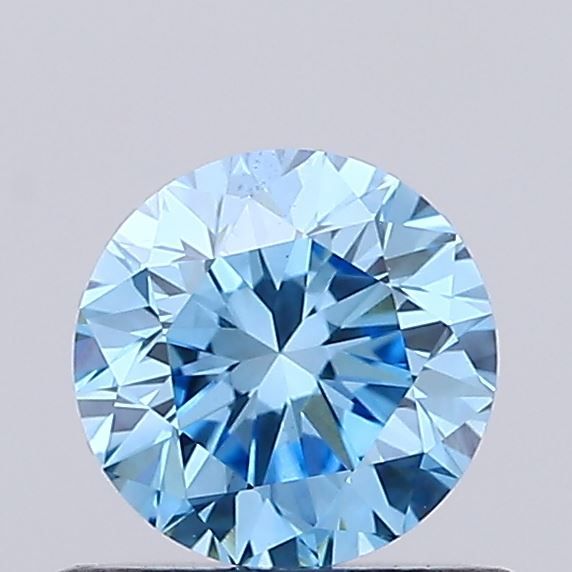 0.64 CT Fancy Vivid Blue ROUND