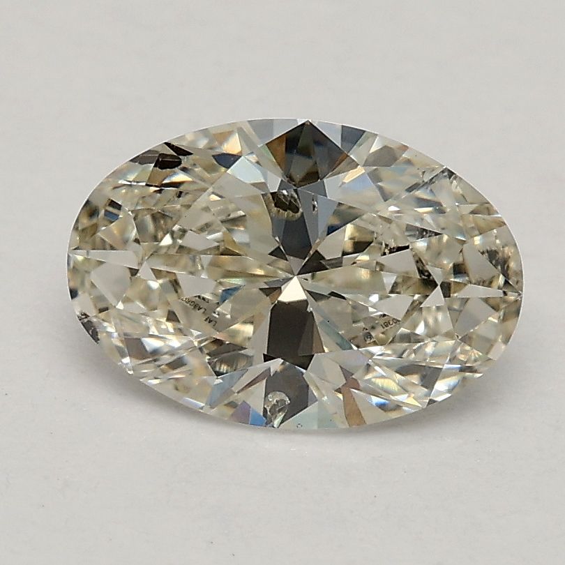 0.90 ct. oval Lab Grown Diamond front image
