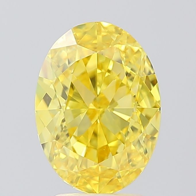 3.52 ct. oval Lab Grown Diamond front image