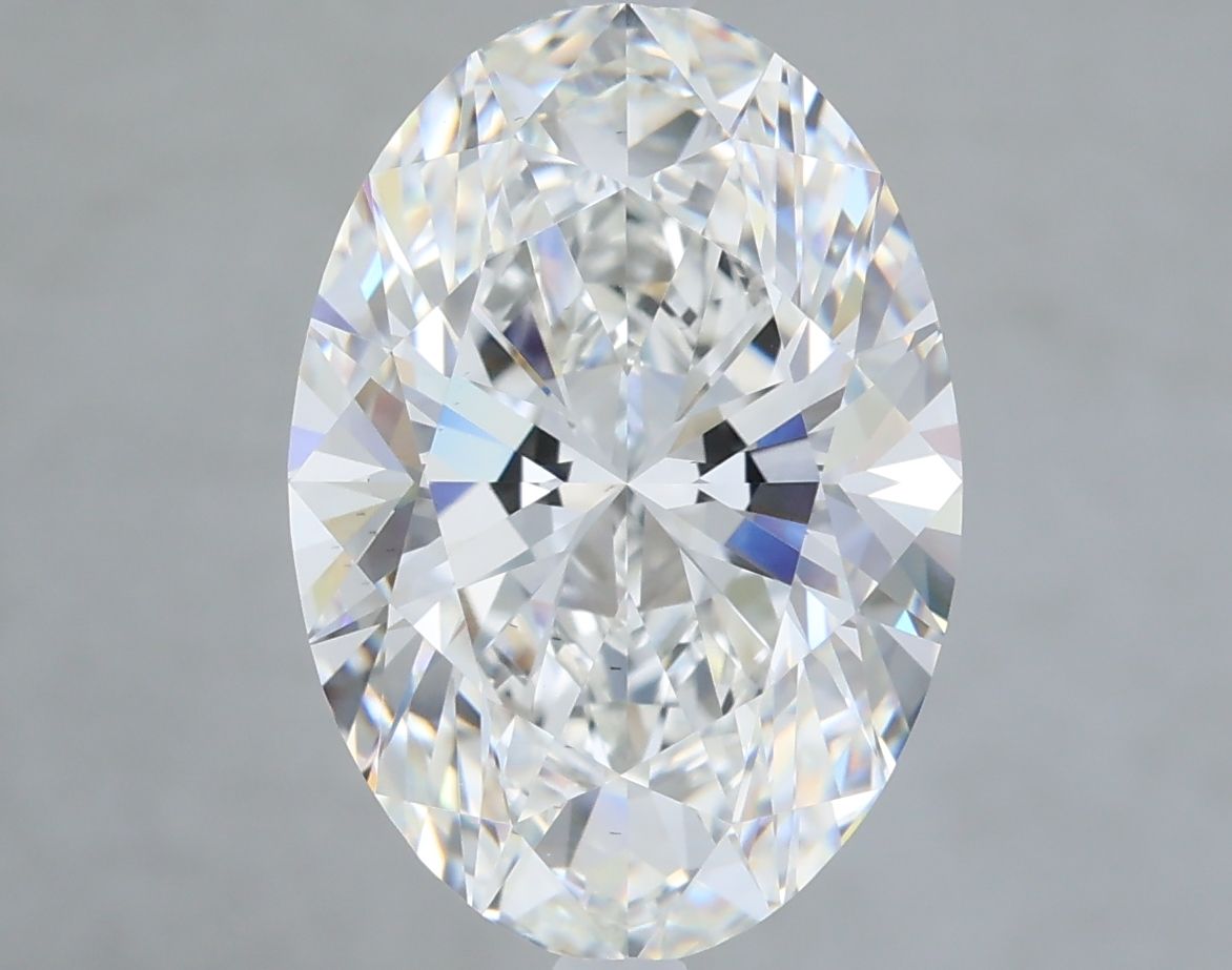 5.09 ct. oval Lab Grown Diamond front image