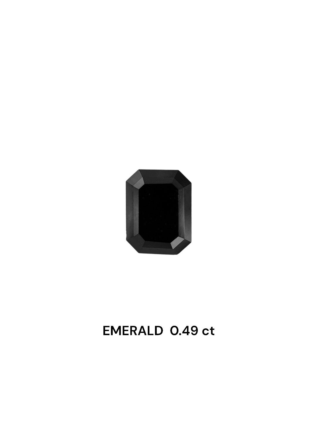 Diament 0.49 ct Fancy Black/VVS2