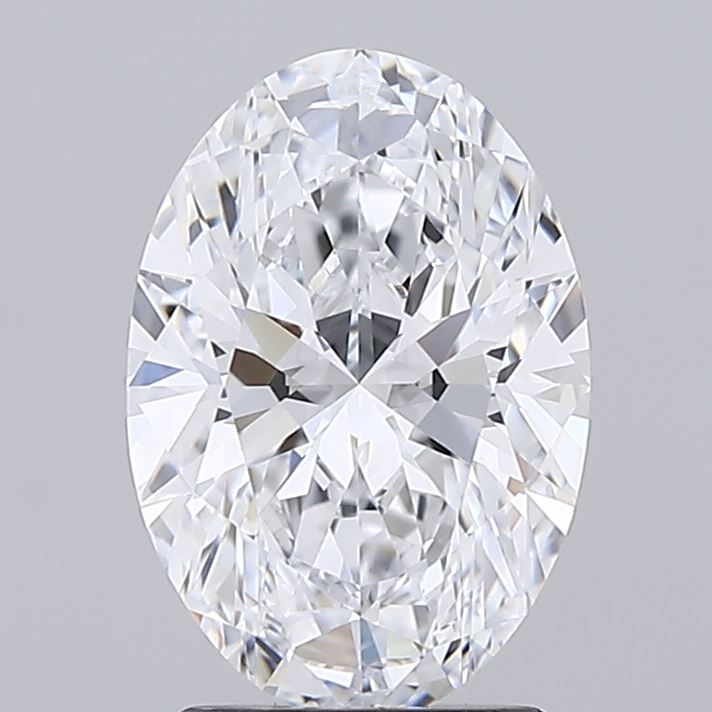 2.05 ct. oval Lab Grown Diamond front image