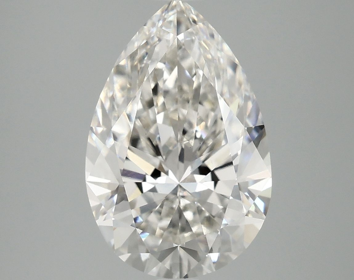 4.04 ct. pear Lab Grown Diamond front image