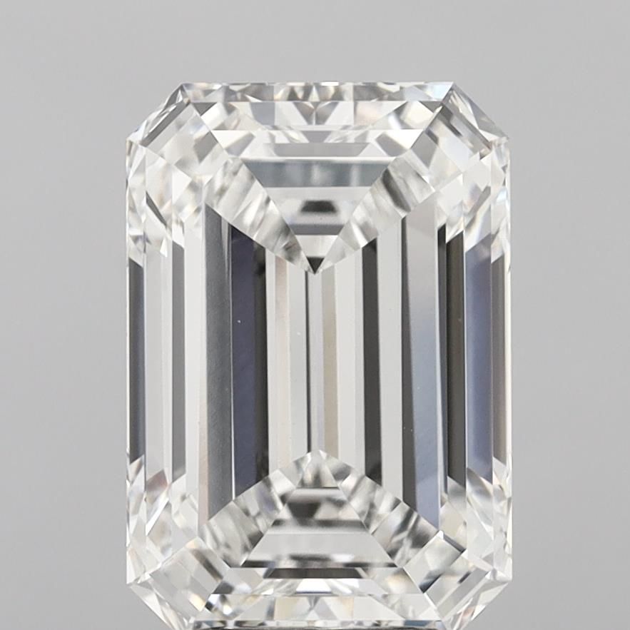 6.08 ct. emerald Lab Grown Diamond front image