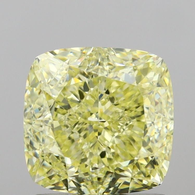 Diament 2.01 ct Fancy Light Yellow/VS1
