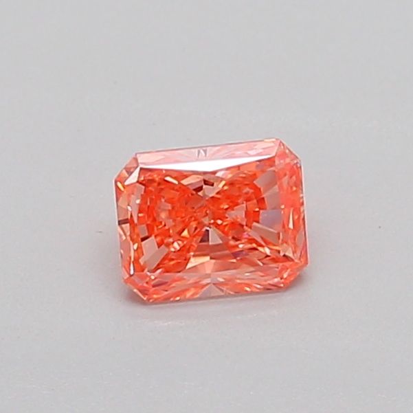 0.31 CT Fancy Vivid Pink Orange RADIANT