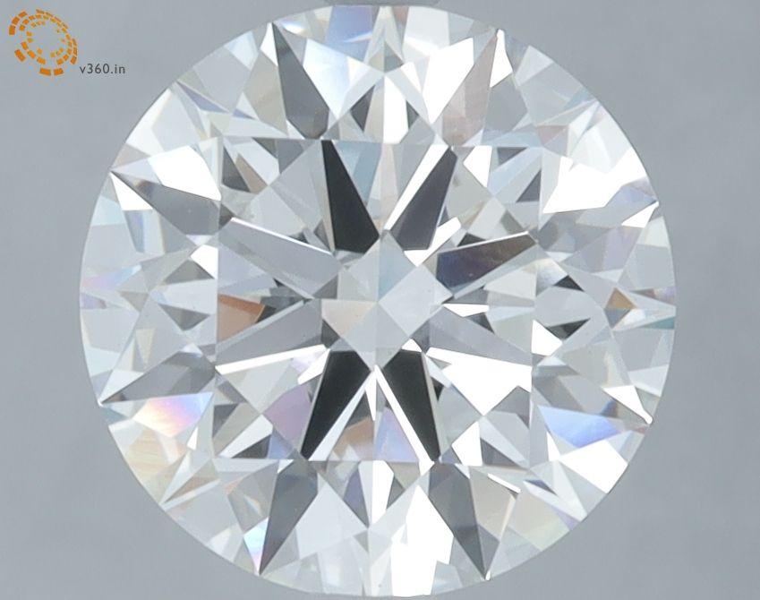 2.92 ct. round Lab Grown Diamond front image