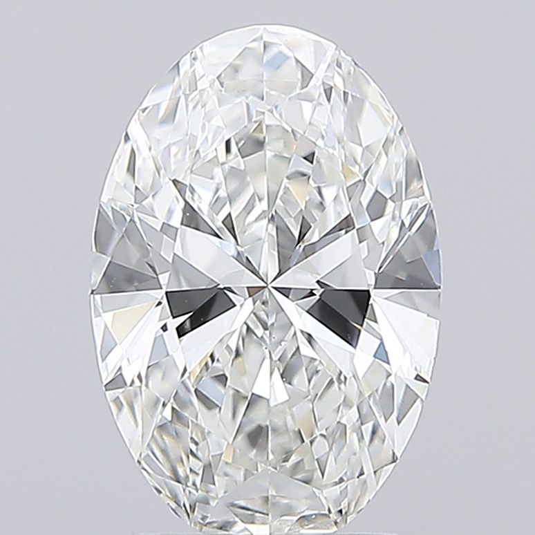 2.33 ct. oval Lab Grown Diamond front image