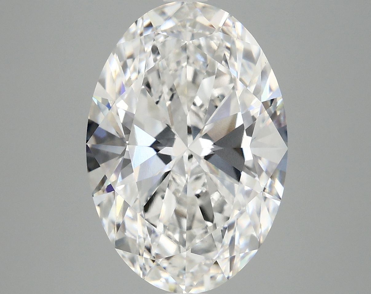 5.02 ct. oval Lab Grown Diamond front image