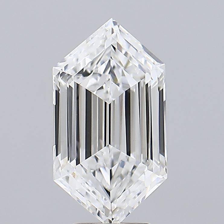 4.51 ct lab-grown Hexagonal Diamond