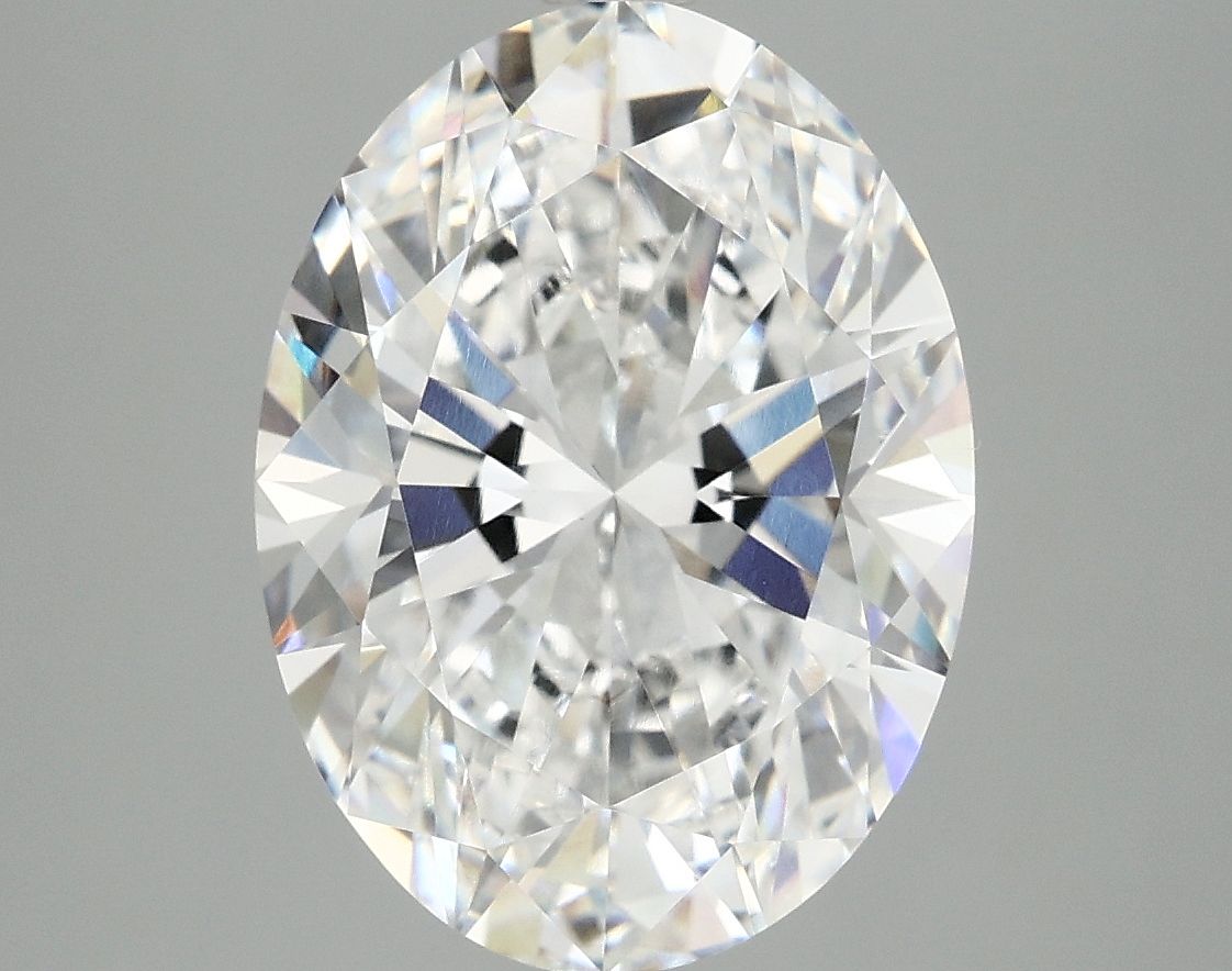 5.05 ct. oval Lab Grown Diamond front image