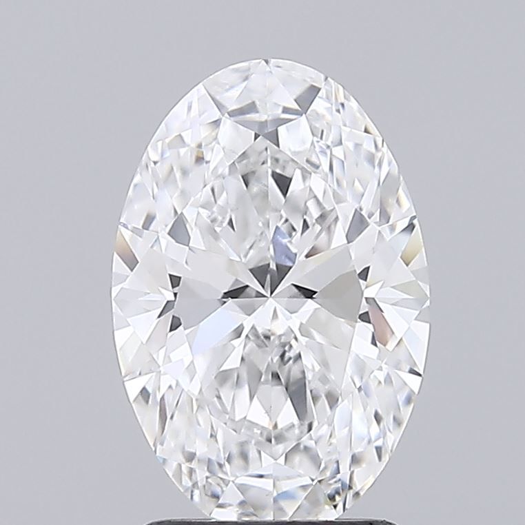 2.08 ct. oval Lab Grown Diamond front image