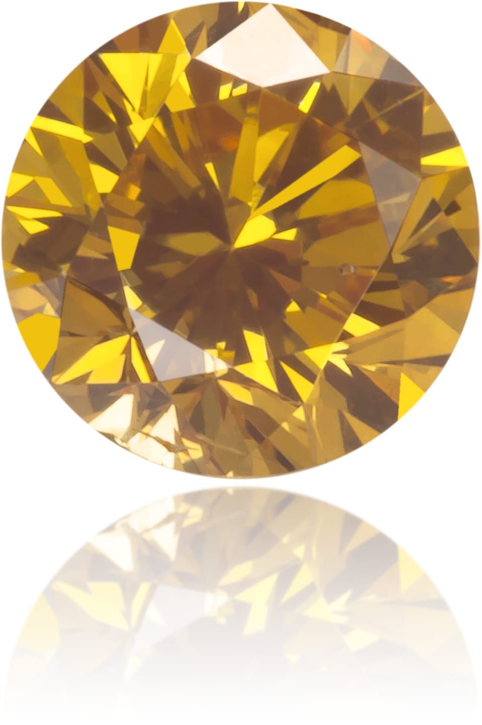Diament 0.33 ct Fancy Deep Orange/SI1