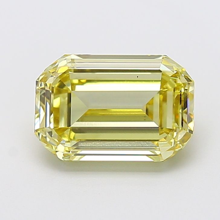 3.84 ct. emerald Lab Grown Diamond front image