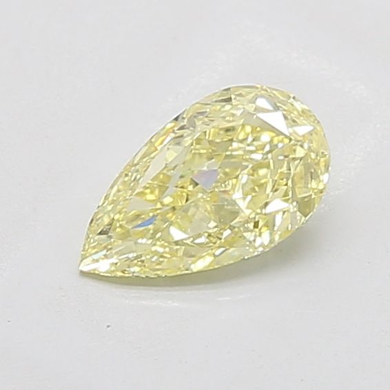 1.07 CT Fancy Yellow PEAR