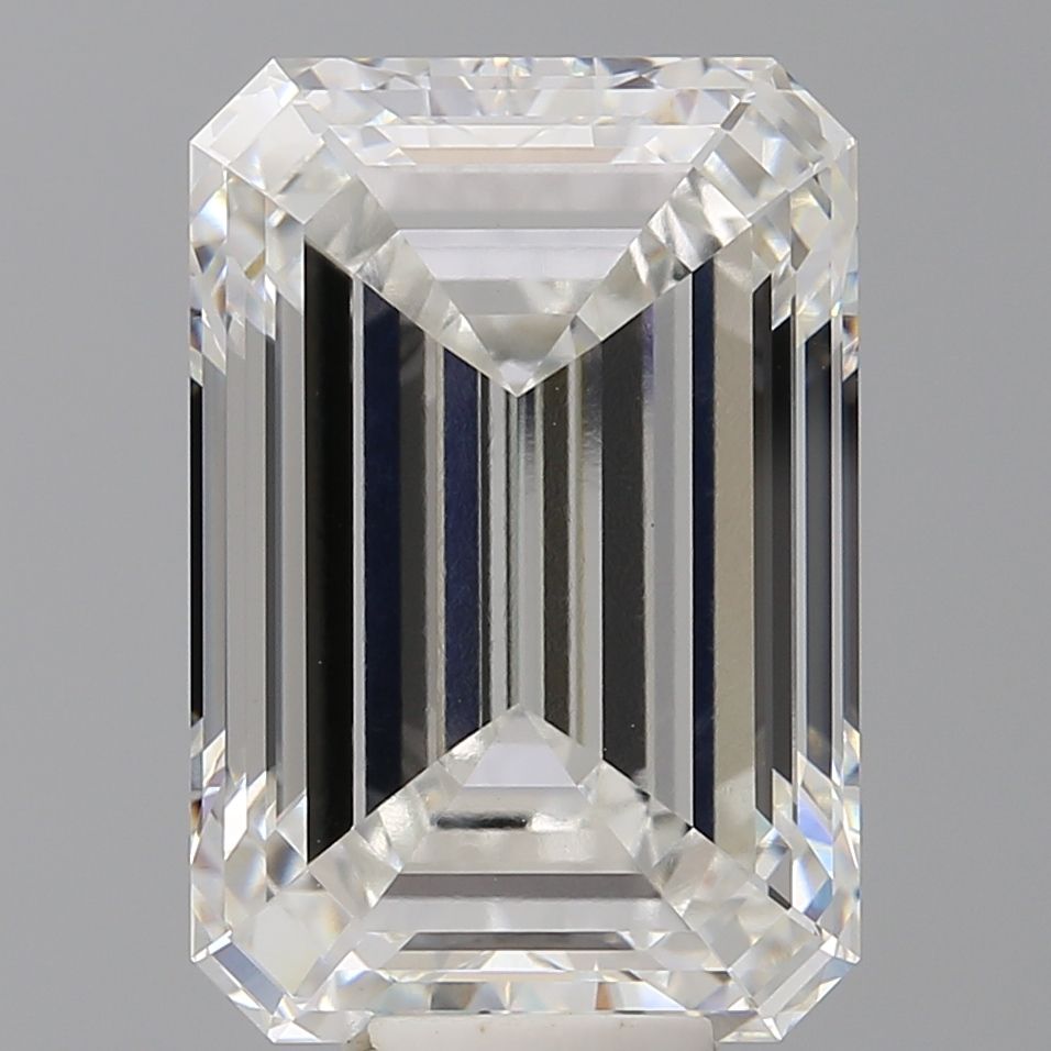 12.09 ct. emerald Lab Grown Diamond front image