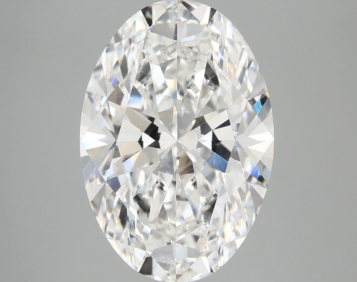 5.04 ct. oval Lab Grown Diamond front image