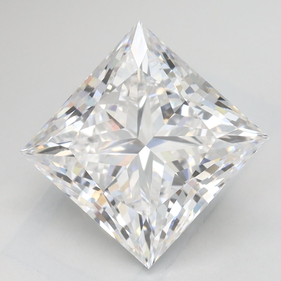 4.06 ct. princess Lab Grown Diamond front image