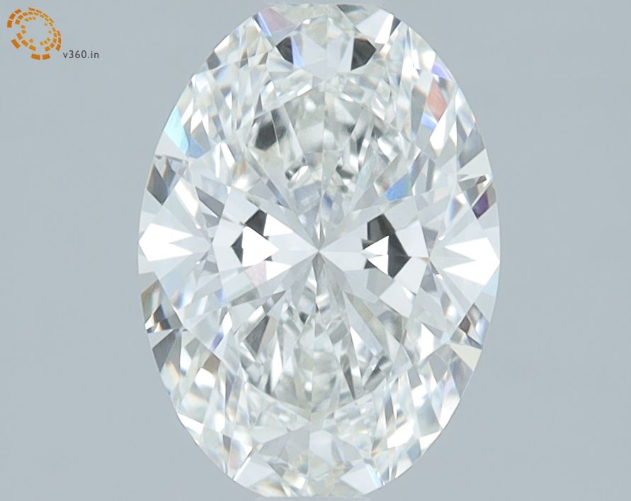 1.58 ct. oval Lab Grown Diamond front image