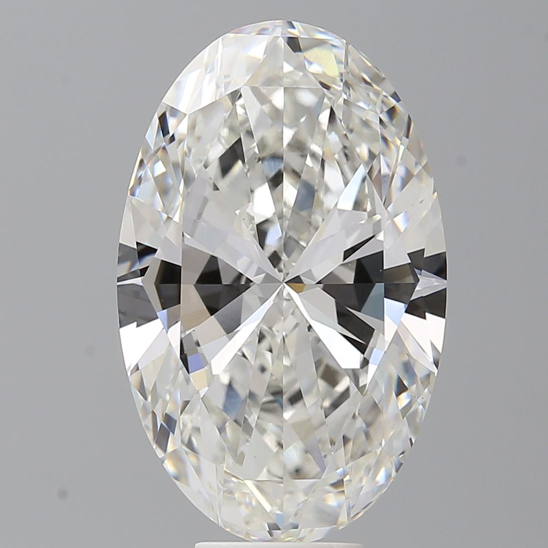 9.51 ct. oval Lab Grown Diamond front image