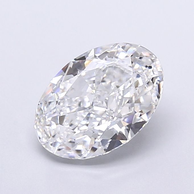3.02 ct. oval Lab Grown Diamond front image