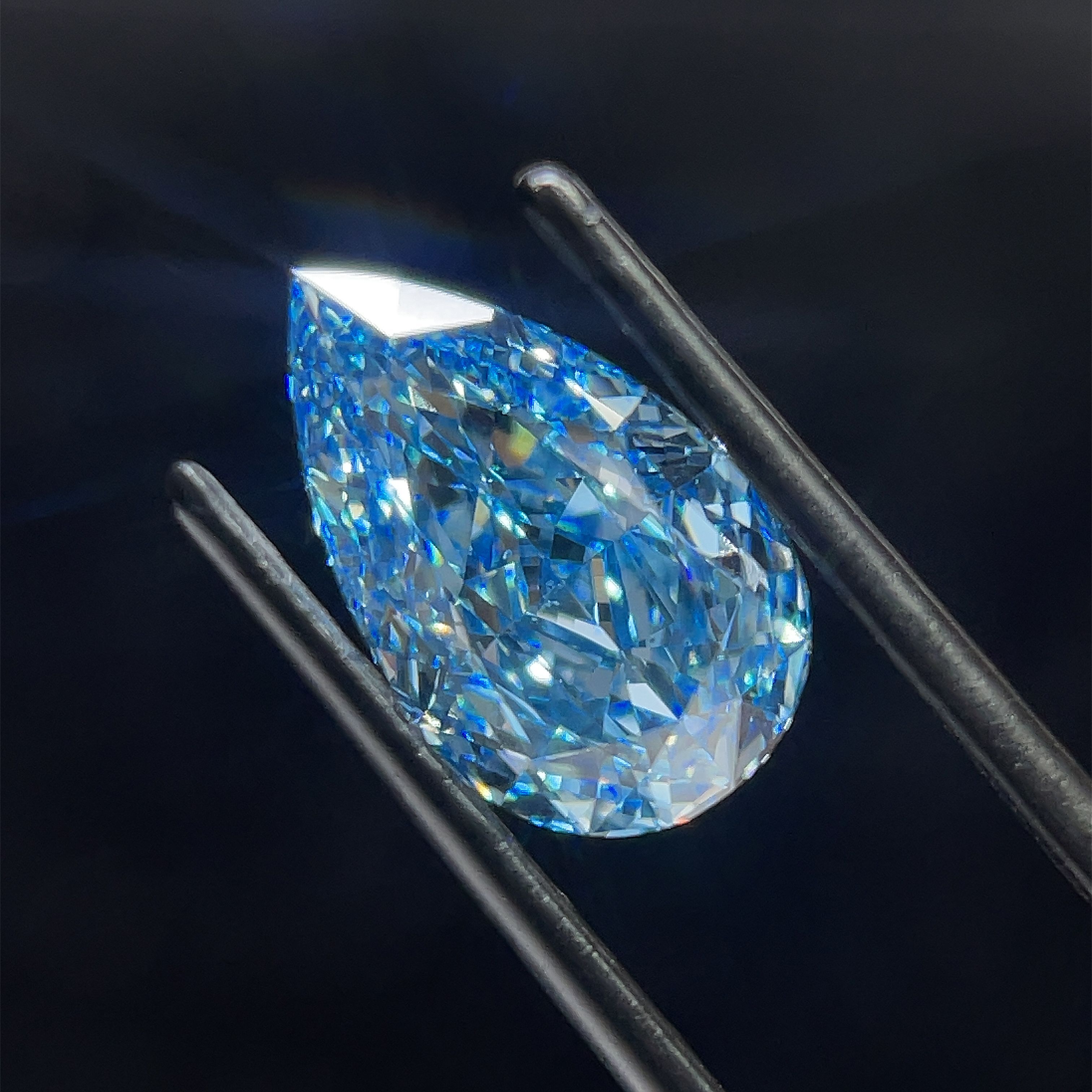 3.55 ct. pear Lab Grown Diamond front image