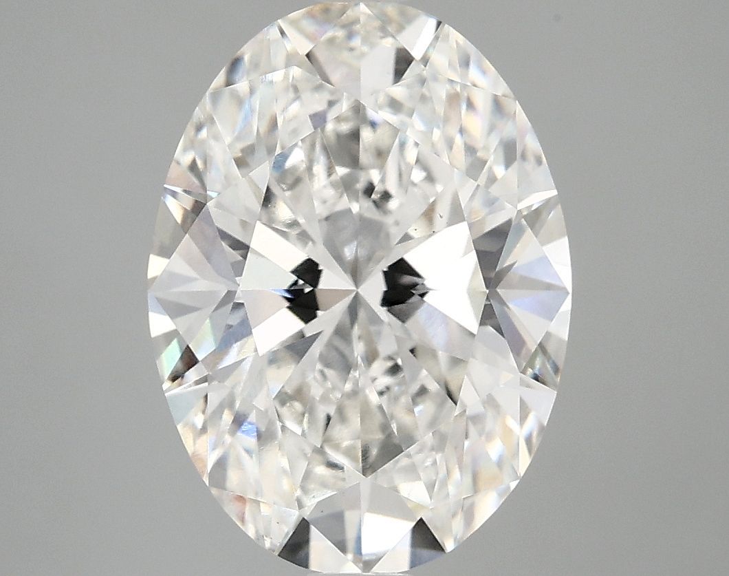 4.09 ct. oval Lab Grown Diamond front image