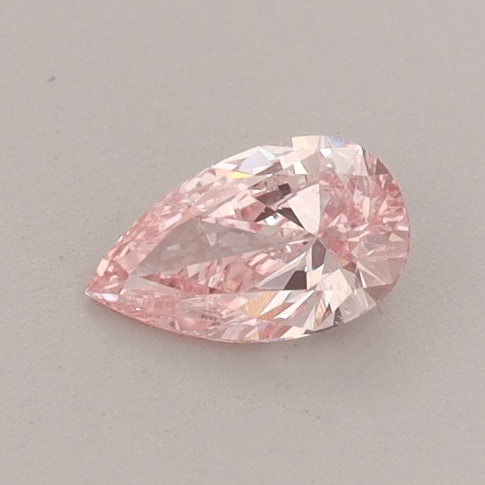 0.39 CT Fancy Vivid Pink PEAR