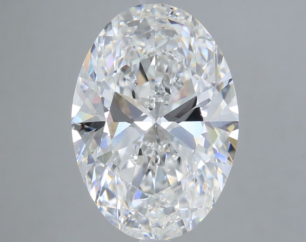 5.07 ct. oval Lab Grown Diamond front image