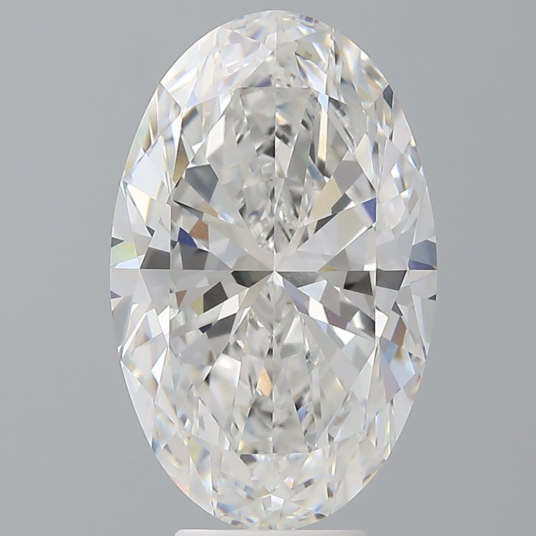 6.60 ct. oval Lab Grown Diamond front image