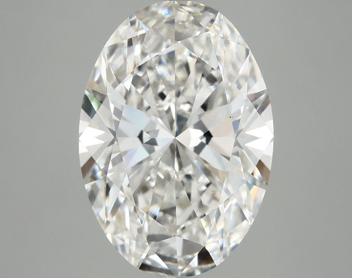 5.04 ct. oval Lab Grown Diamond front image