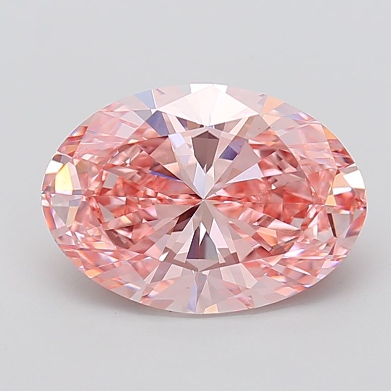 5.01 ct. oval Lab Grown Diamond front image