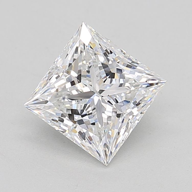 2.60 ct. princess Lab Grown Diamond front image