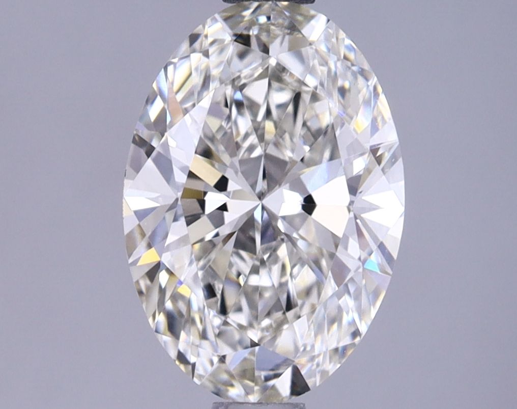 1.37 ct. oval Lab Grown Diamond front image