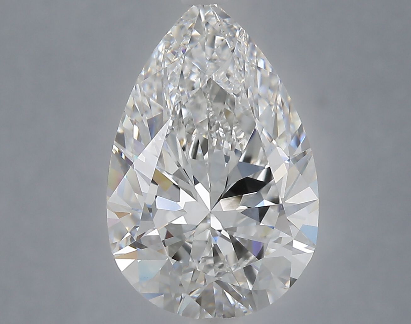 4.09 ct. pear Lab Grown Diamond front image