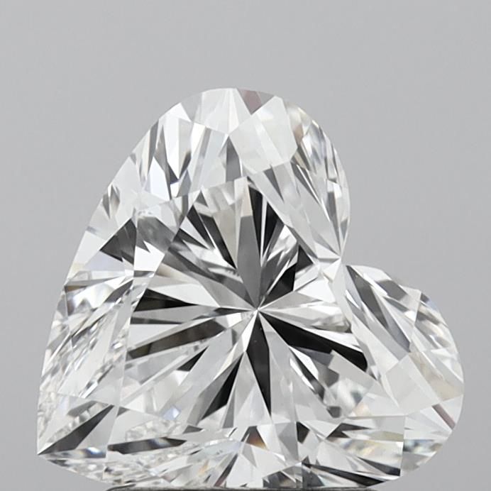 2.58 ct. heart Lab Grown Diamond front image