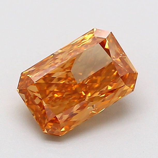 1.06 CT Fancy Vivid Orangey Pink RADIANT