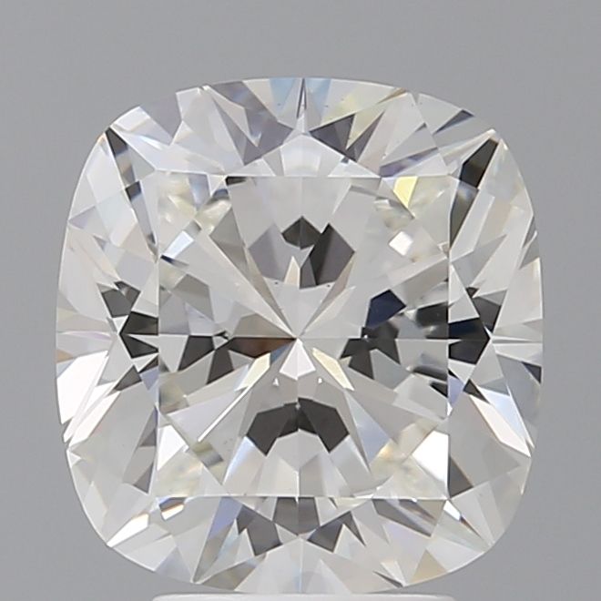 4.1 ct lab-grown Cushion brilliant Diamond