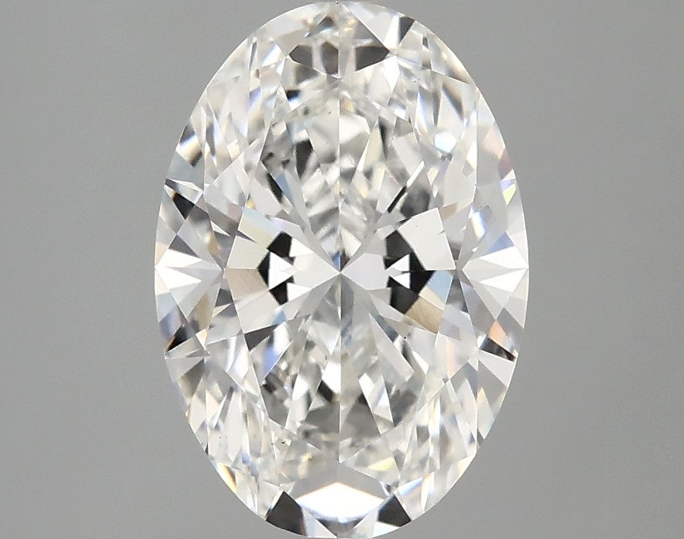 3.05 ct. oval Lab Grown Diamond front image